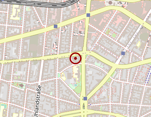 Karte: Pro Seniore Krankenheim Meinekestraße