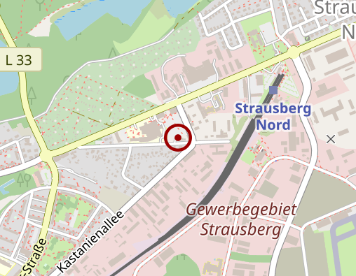 Karte: Life Cure GmbH Strausberg