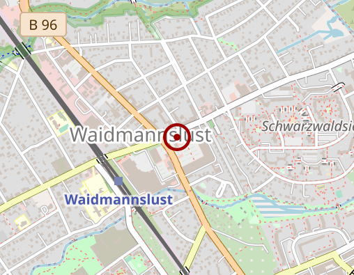 Karte: HandlungsSpielRaum UG (haftungsbeschränkt) Ergotherapie