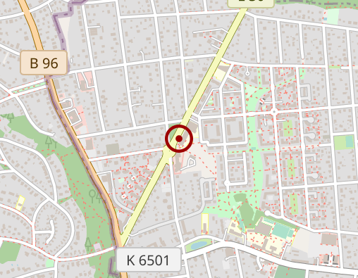 Karte: Praxis für Physiotherapie und Osteopathie Silke Bäske