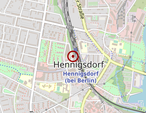 Karte: ergo-physio TherapiePraxis Hennigsdorf