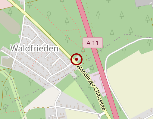 Karte: PB-Häusliche Pflege Blumberg GmbH