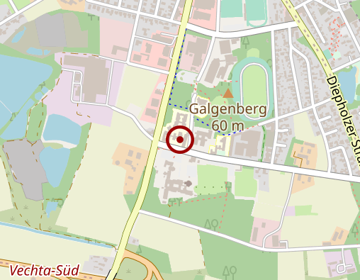 Karte: Sozialstation Nordkreis Vechta gemeinnützige GmbH