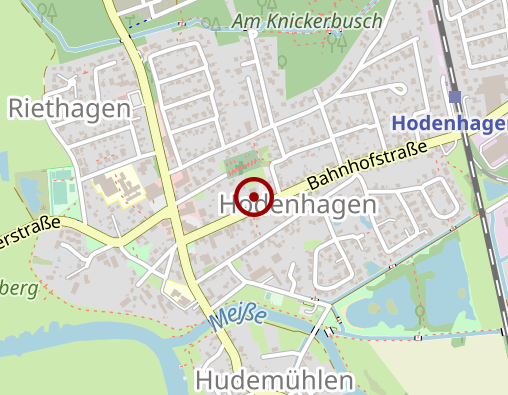 Karte: Sanitätshaus Hodenhagen Inh. Dr. Rainer Stockmann