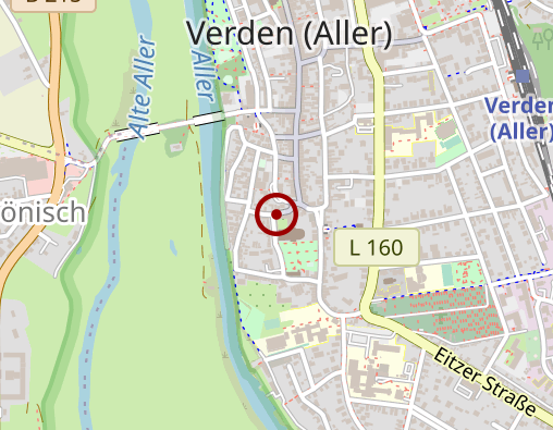 Karte: Diakoniestation Verden