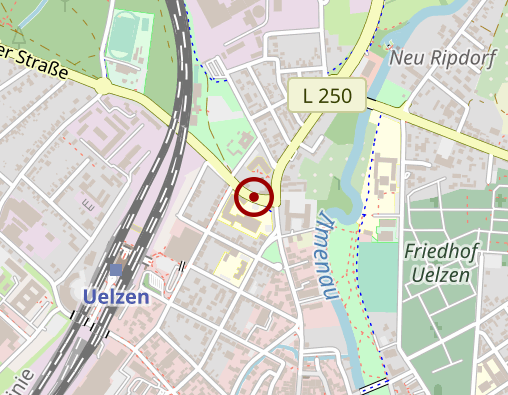 Karte: Häuslicher Krankenpflegedienst HKP Uelzen Meike Riedel