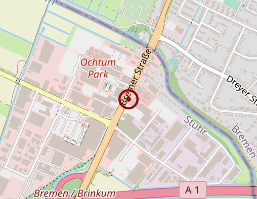 Karte: easyApotheke Stuhr-Brinkum