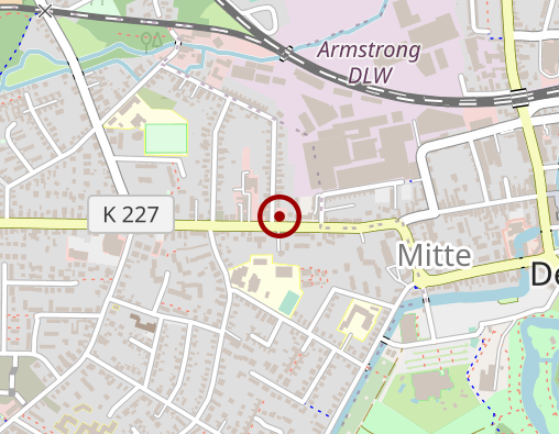 Karte: AWO Service gGmbH Tagespflege