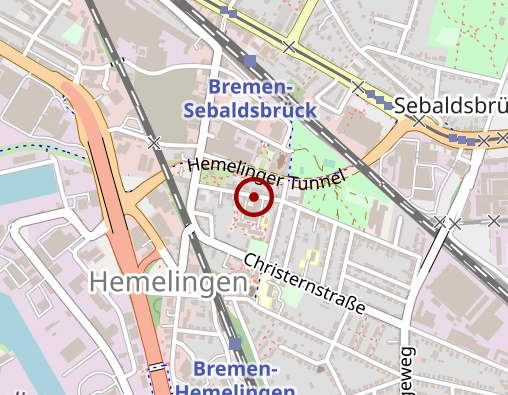 Karte: Bremer Heimpflege gGmbH Stiftungsdorf Hemelingen Tagespflege