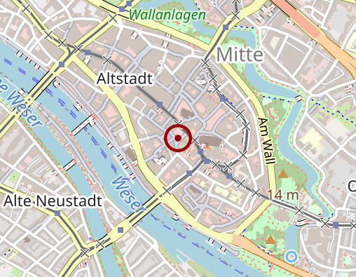 Karte: PflegeButler Häusliche Pflege mit Stil GmbH Wohnpark Wangerland Tagespflege