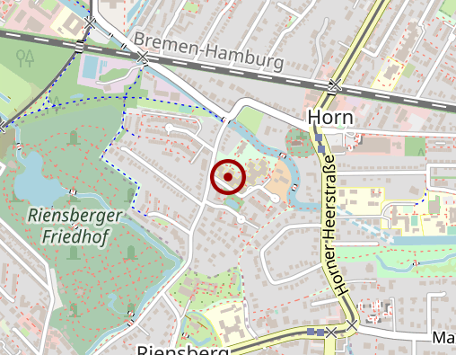 Karte: Bremer Heimpflege gGmbH Stiftungsresidenz Riensberg -Kurzzeitpflege-