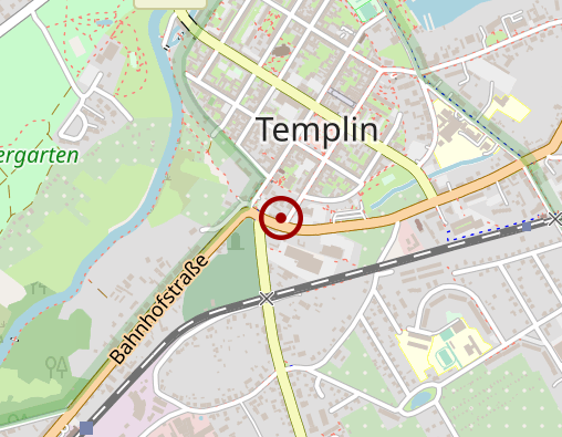 Karte: Häusliche Krankenpflege Templin