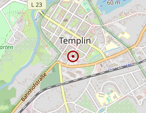 Karte: Stephanus Bildung Familienentl. Dienst Templin