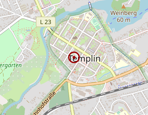 Karte: AWO UM Sozial- und Pflege gGmbH Templin