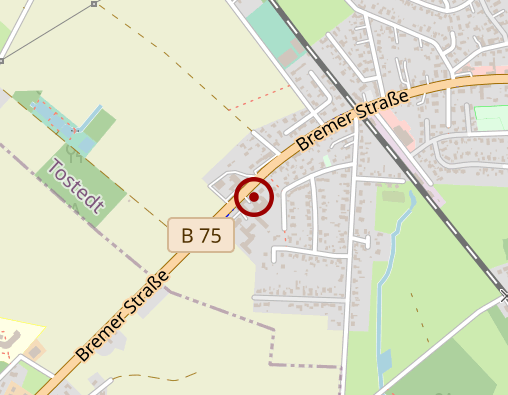 Karte: Herbergsverein Altenheim u. Diakoniestation zu Tostedt e.V.