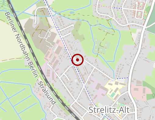 Karte: DRK KV Mecklenburger Seenplatte e. V. Gesundheitsdienst - Pflege daheim