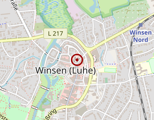 Karte: Ergotherapie im Gesundheitszentrum Kristin Hahn & Ina Bastron