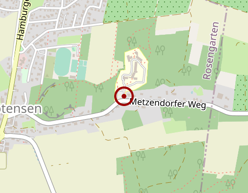 Karte: Krankenhaus Ginsterhof Evangelische Stiftung