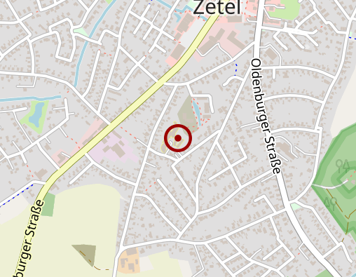 Karte: Diakonisches Werk Zetel e.V. St.-Martins-Heim Pflegeheim