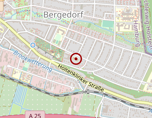 Karte: CURA Amb. Pflegedienst Seniorencentrum Bergedorf GmbH