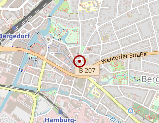 Karte: Reha - Bergedorf