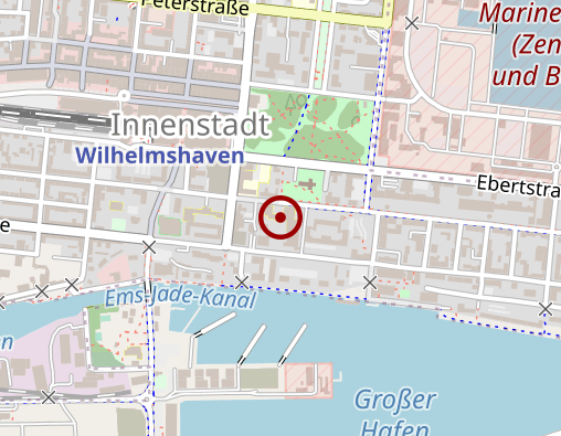 Karte: AWO Wohnen & Pflegen Weser-Ems GmbH Haus Wilhelmshaven gerontopsych. Abteilung