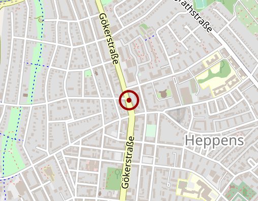 Karte: Arbeiter-Samariter-Bund LV Niedersachsen KV Wilhelmshaven/Friesland Stationäre Einrichtung