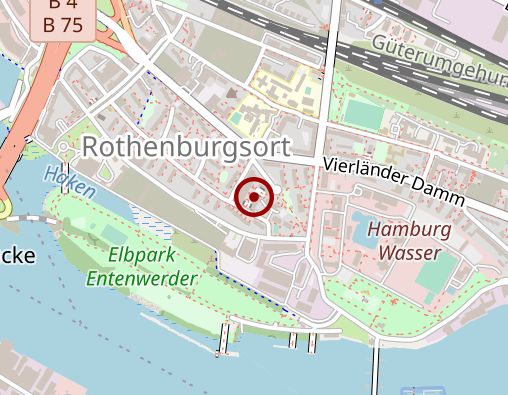 Karte: Pflegewerk Hamburg ambulant GmbH