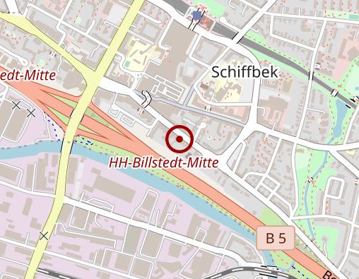 Karte: Amb. Pflegedienst Hadrys