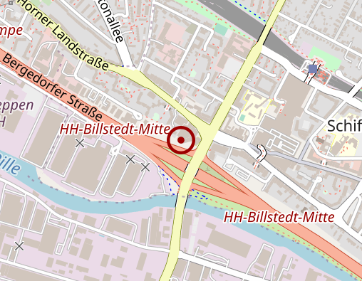 Karte: Ambulante Pflege medicur Billstedt GmbH