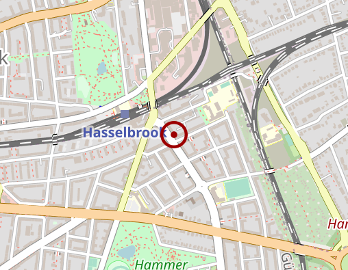 Karte: Hasselbrook-Apotheke