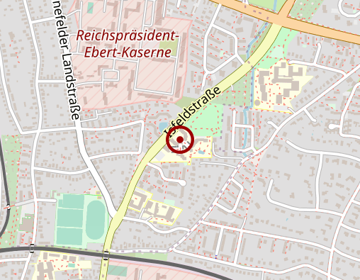 Karte: Betriebsgesellschaft "Rosenhof" Seniorenwohnanlage mbH Seniorenwohnanlage