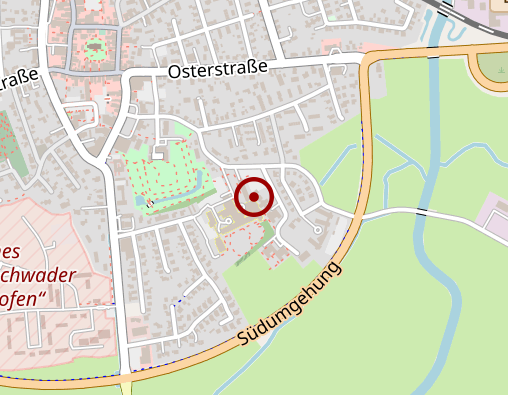 Karte: Physiotherapie im Ärztehaus