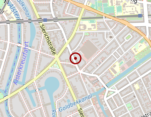 Karte: iPlus Apotheke Winterhude