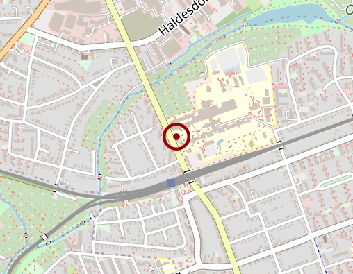 Karte: Bundeswehrkrankenhaus Hamburg