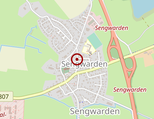 Karte: Frerichs Ursula Seniorenpflegeheim