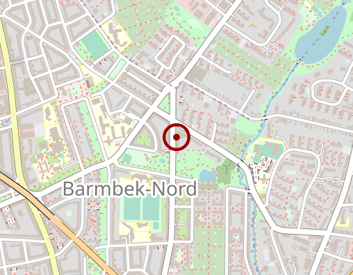 Karte: Tagespflege Barmbek, Alter + Pflege e.V.