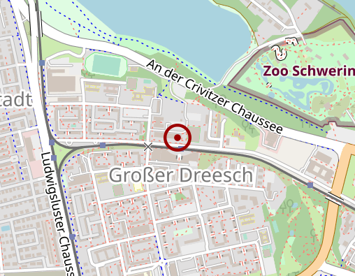 Karte: AWO Soziale Dienste gGmbH Westmecklenburg Sozialstation Schwerin