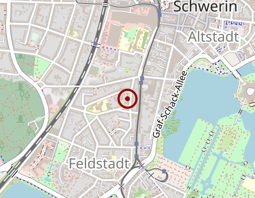 Karte: Ambulanter Pflegedienst des "Augustenstift zu Schwerin"