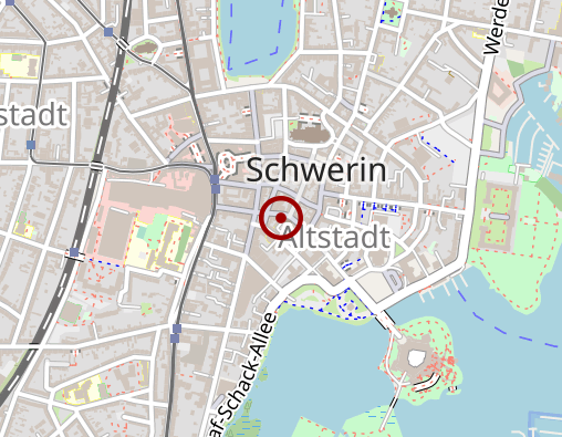 Karte: Caritasverband für das Erzbistum Hamburg e. V. Sozialstation Schwerin