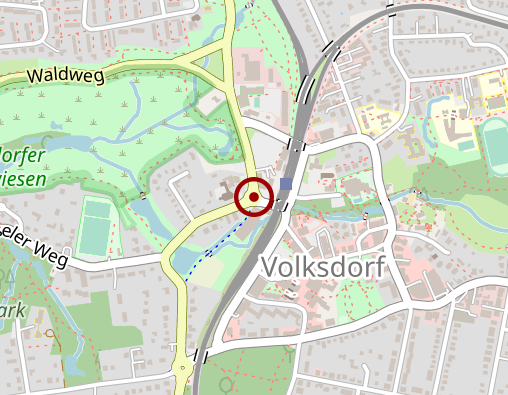 Karte: Apotheke am Bahnhof Volksdorf