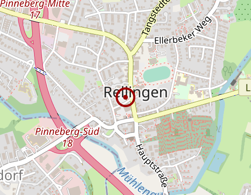 Karte: Physio Praxis Rellingen