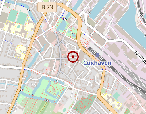 Karte: Weser Pflegedienst Cuxhaven