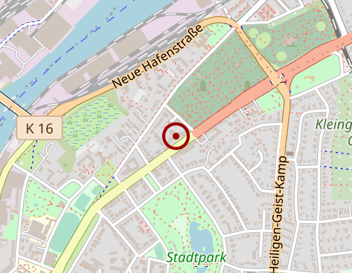 Karte: PflegeZentrum Travemünder Allee: Allgemeiner Bereich Haus Nazareth