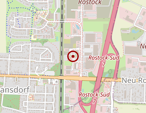 Karte: Johanniter-Unfall-Hilfe e. V. RV M-V Nord