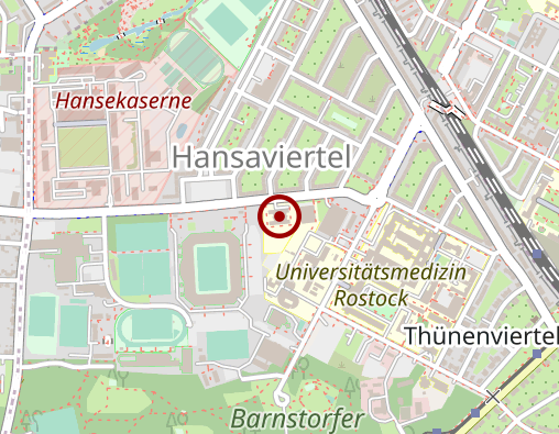 Karte: DRK Rostock Wohnen und Pflege gGmbH Amb. Pflegedienst KTV