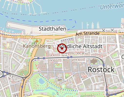 Karte: PIR Pflege in Rostock GmbH