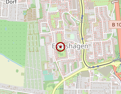 Karte: Lebensqualität Pflegegesellschaft mbH Ambulanter Pflegedienst