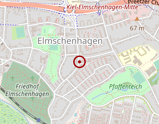 Karte: Logopädie-in-Kiel Inh. Ilka Münzner Praxis für Logopädie