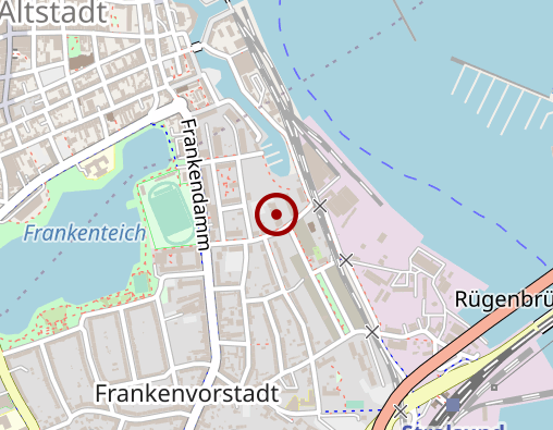 Karte: DRK Kreisverband Rügen- Stralsund e. V. Sozialstation Stralsund